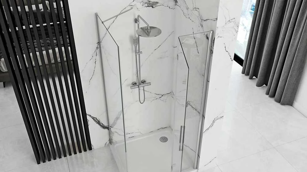 Dušo kabina Rea Molier Chrom 90x80