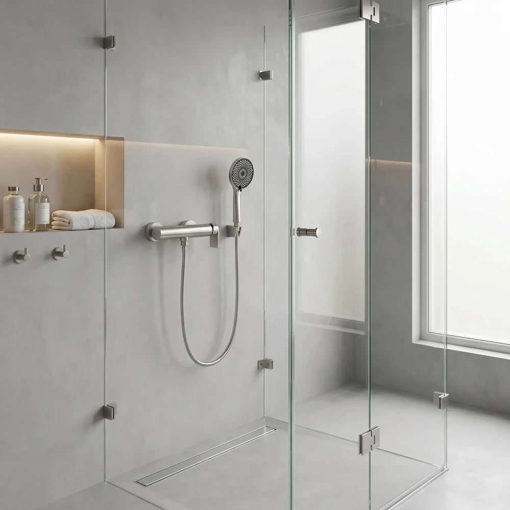 Dušo maišytuvas Rea Hunter Brushed Nickel