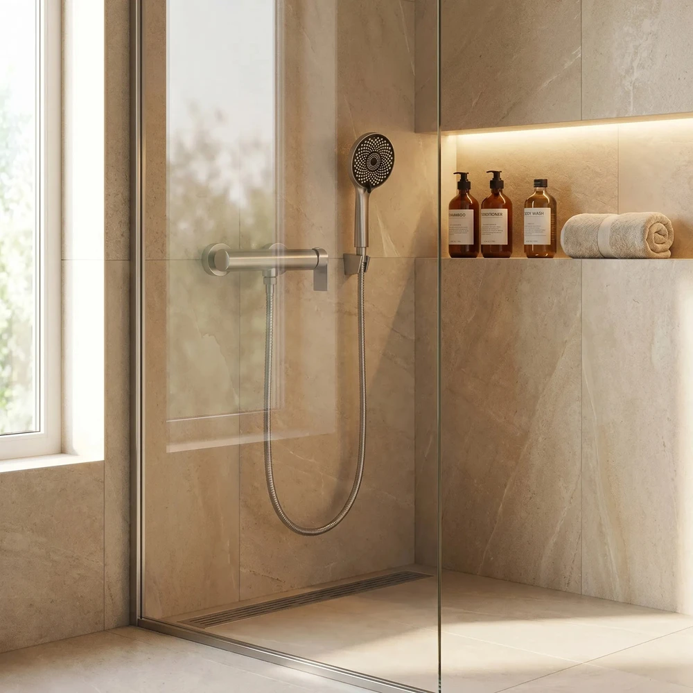 Dušo maišytuvas Rea Hunter Brushed Nickel