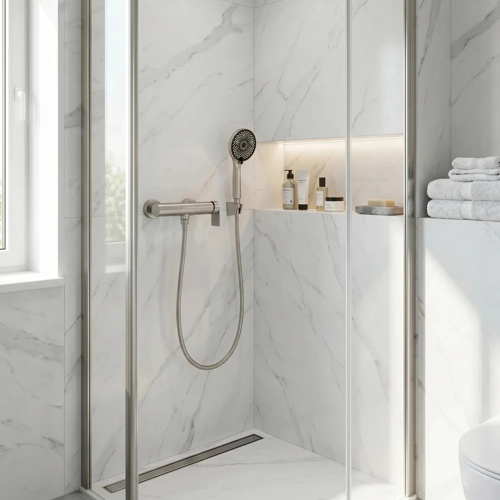 Dušo maišytuvas Rea Hunter Brushed Nickel
