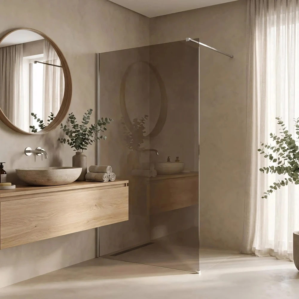 Dušo siena Rea Flexi Brown / Chrome 130