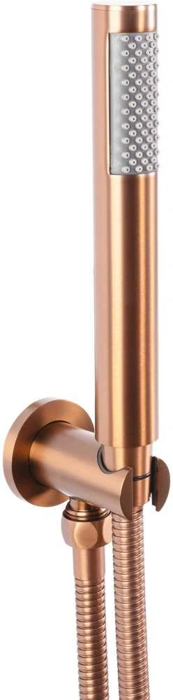Įleidžiamas dušo komplektas Rea LUNGO COPPER BRUSH BOX