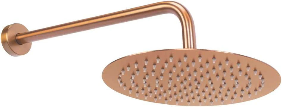 Įleidžiamas dušo komplektas Rea LUNGO COPPER BRUSH BOX