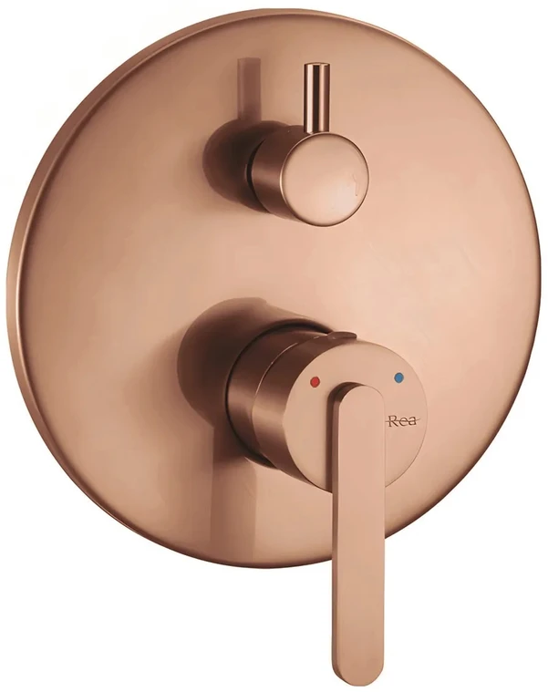Įleidžiamas dušo komplektas Rea Ontario Copper + BOX