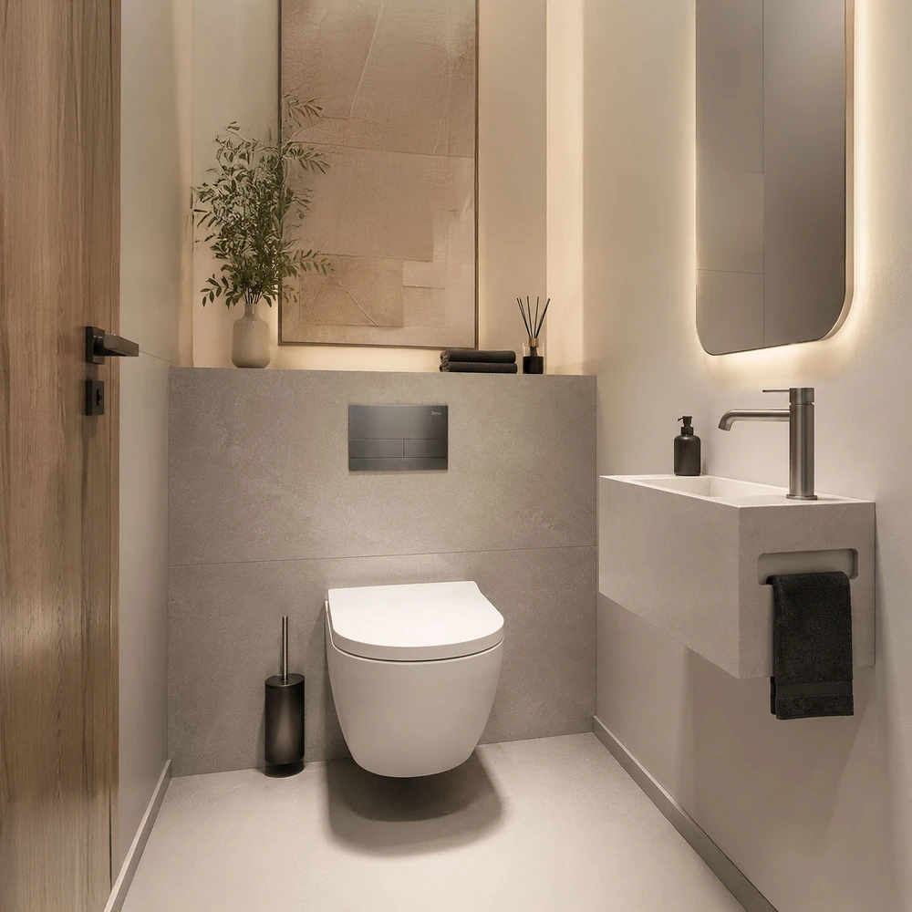Įleistinis WC rėmas K011A-Q Rea T Titan