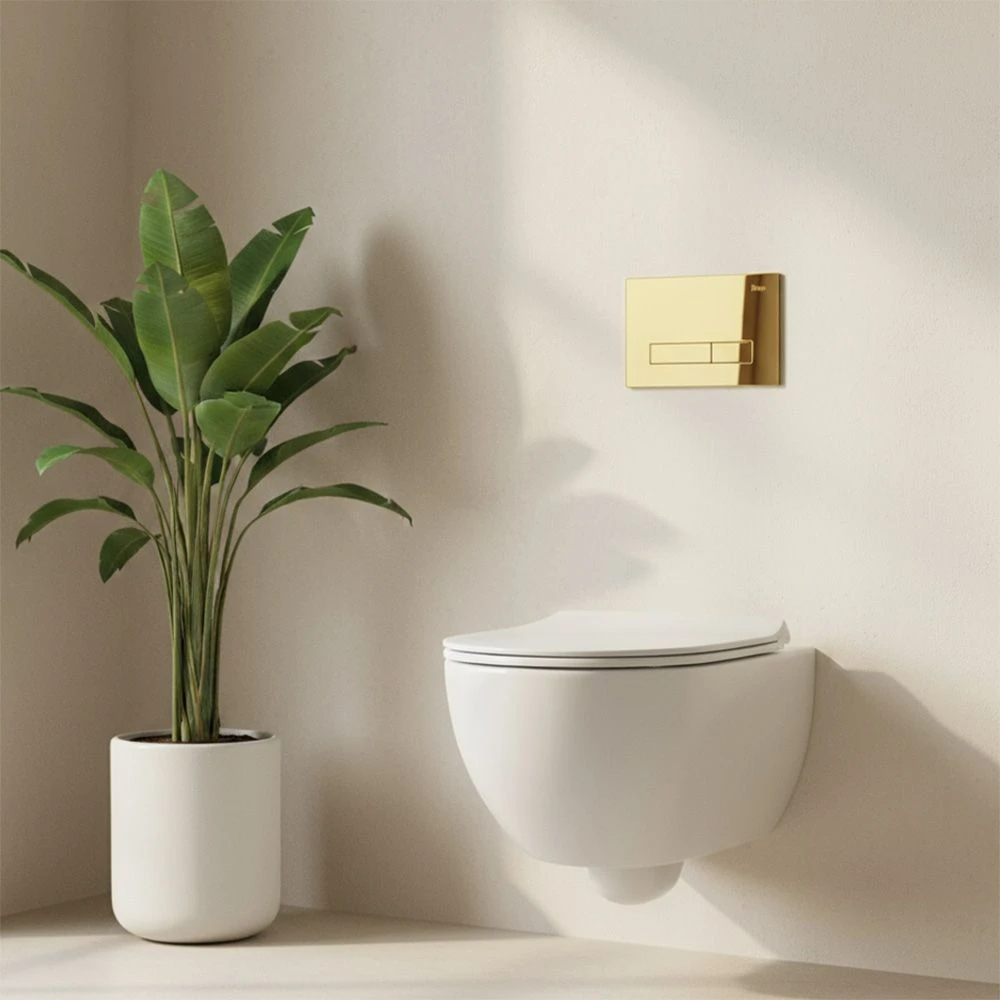 Įleistinis WC rėmas Rea K011A-Q HD Gold