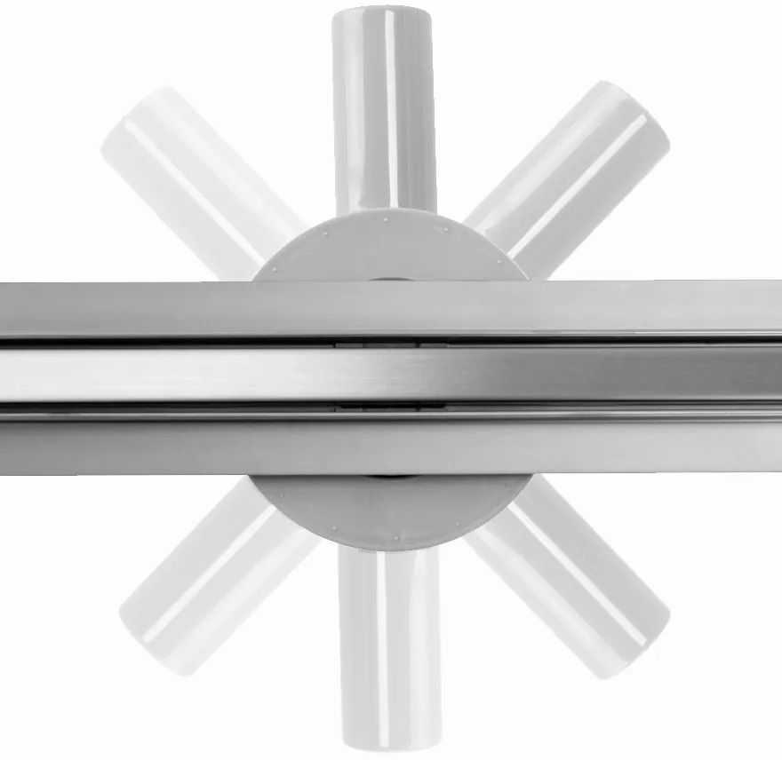 Linijinis Drenažas Rea Neo Slim Pro Nickel Inox 90