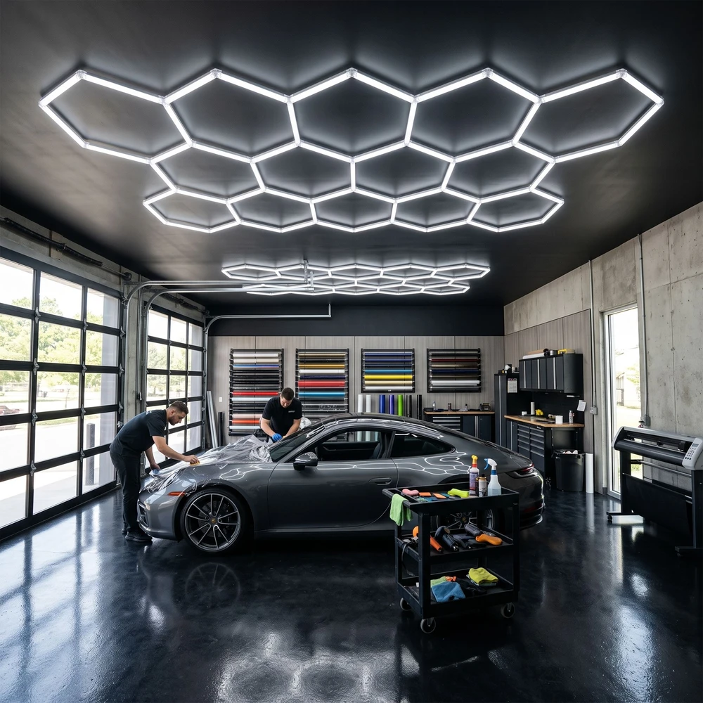 Lubinis šviestuvas Toolight Led Šviestuvas Hexagon Jnh052-h Baltas
