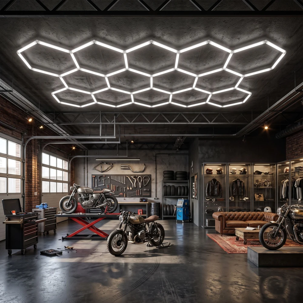 Lubinis šviestuvas Toolight Led Šviestuvas Hexagon Jnh052-h Baltas