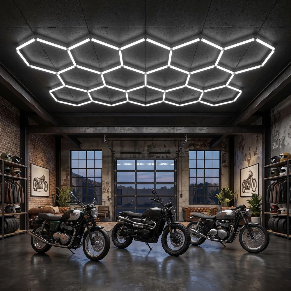 Lubinis šviestuvas Toolight Led Šviestuvas Hexagon Jnh052-h Baltas