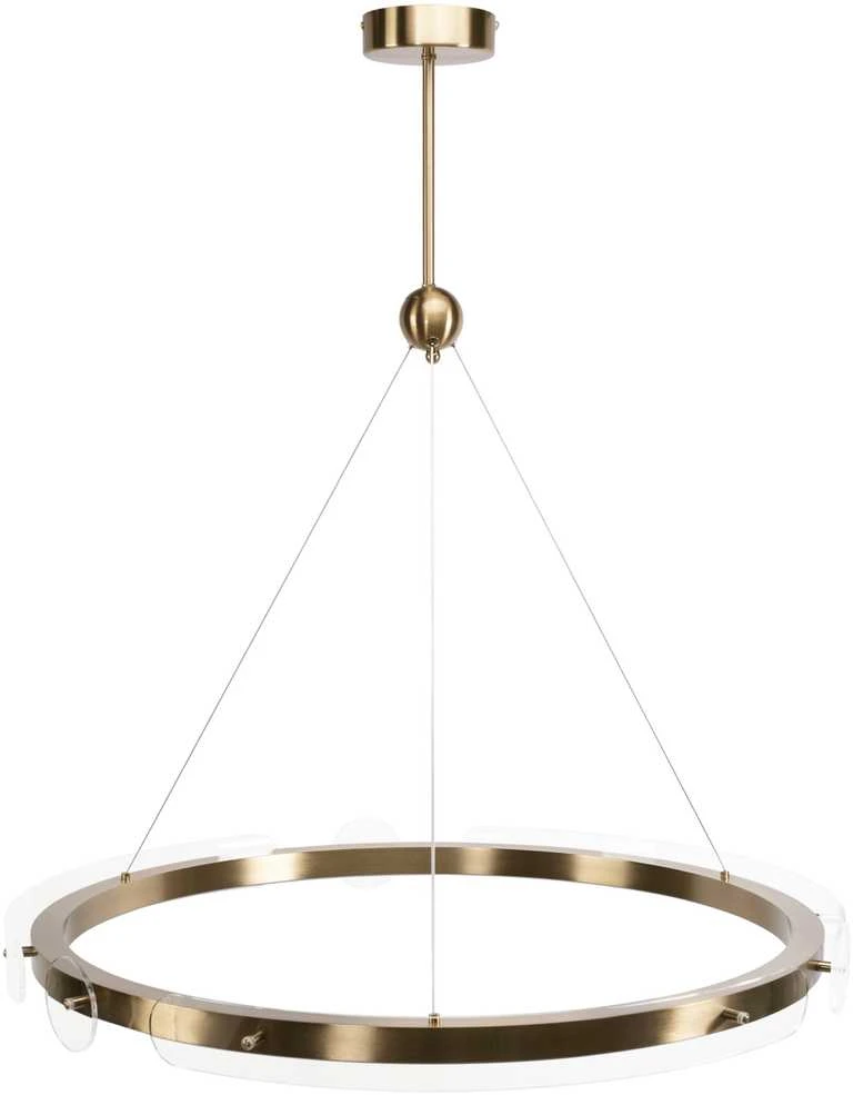 Lubinis šviestuvas Toolight Loop LED pakabinamas lubų šviestuvas APP1549-cp Gold + nuotolinio valdymo pultas