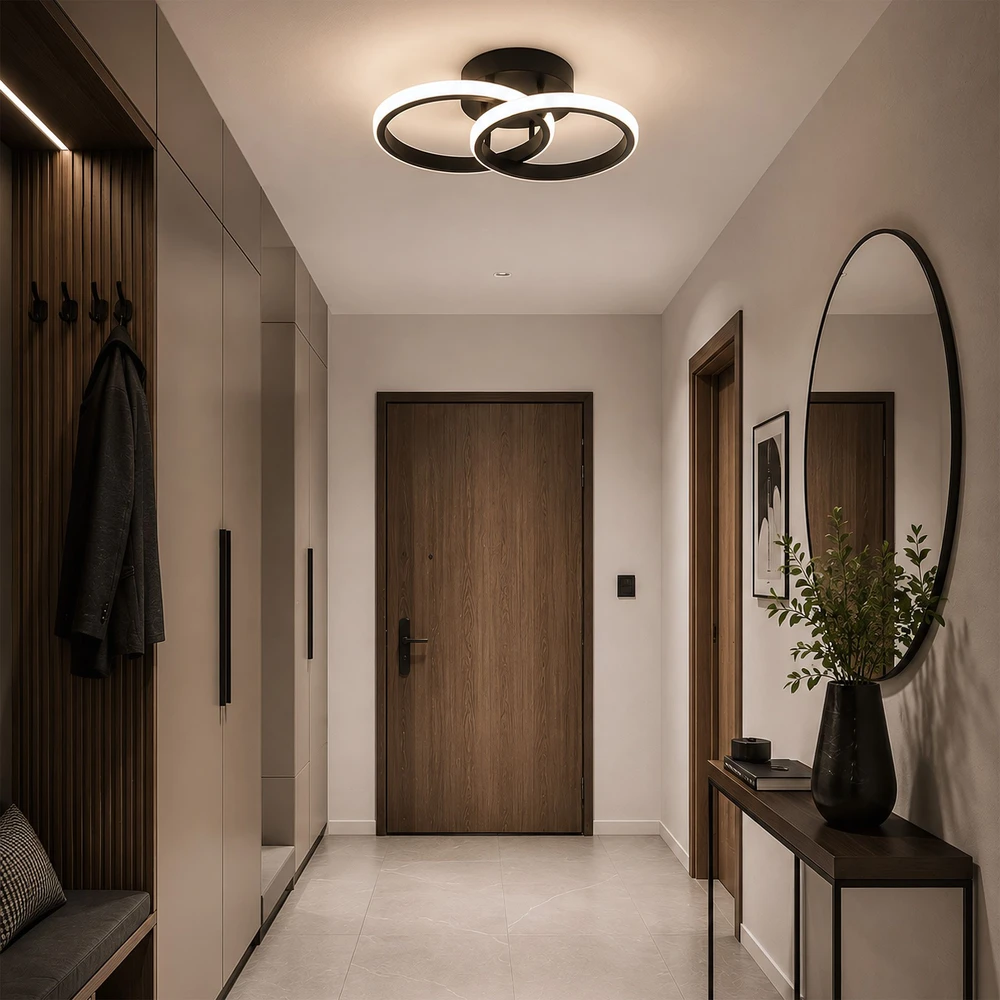 Lubinis šviestuvas Toolight Lubinis LED šviestuvas LHJ121-C Juodas