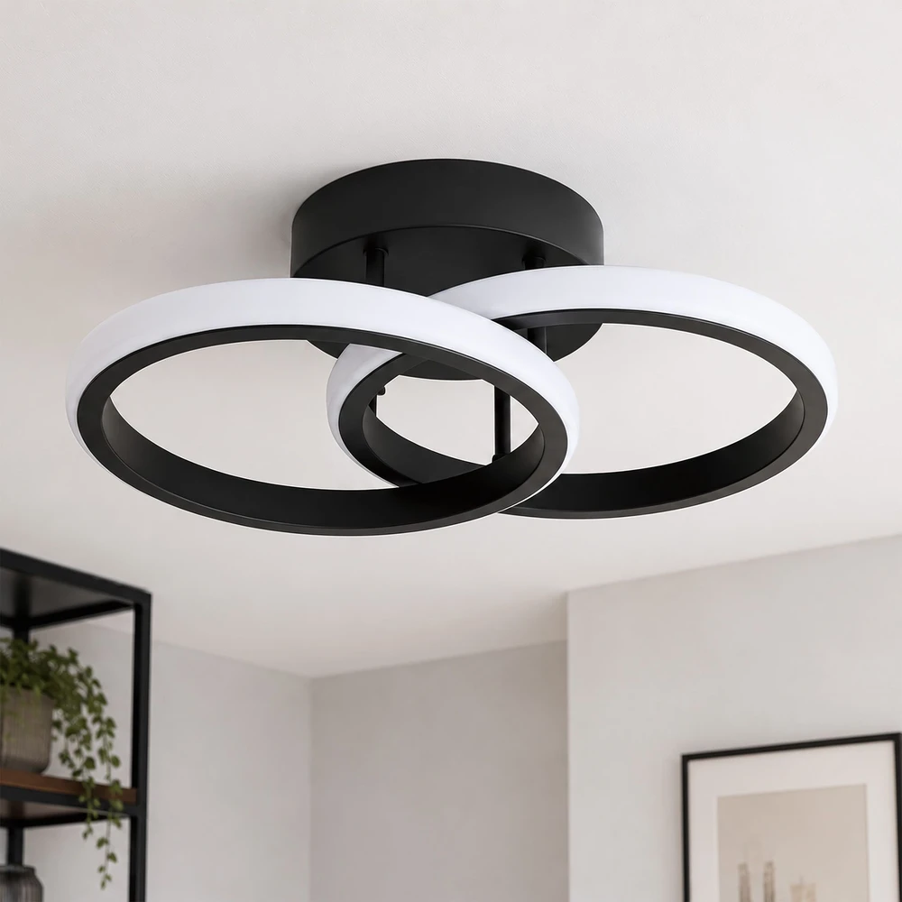 Lubinis šviestuvas Toolight Lubinis LED šviestuvas LHJ121-C Juodas