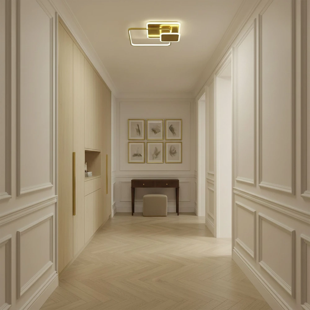 Lubinis šviestuvas Toolight Lubų šviestuvas APP1714-C Gold LED