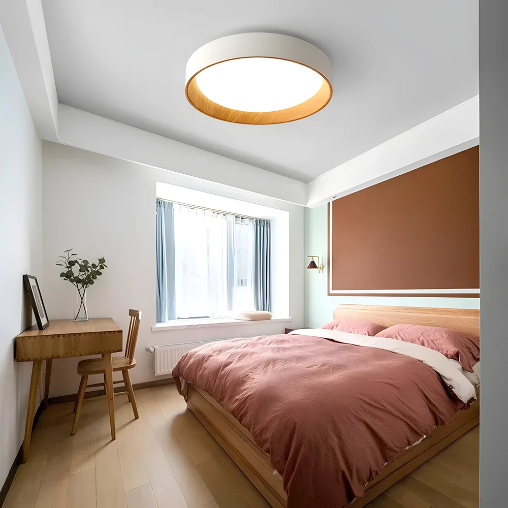 Lubinis šviestuvas Toolight Lubų šviestuvas G115-C 40CM WOOD