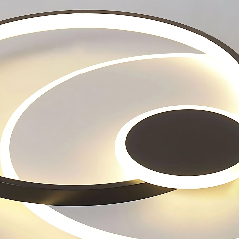 Lubinis šviestuvas Toolight Lubų šviestuvas APP1709-C Juodas LED
