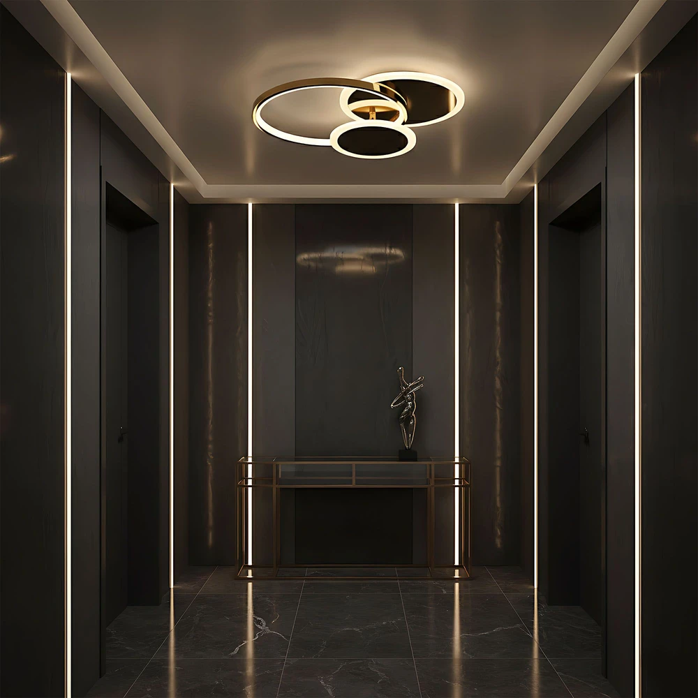 Lubinis šviestuvas Toolight Lubų šviestuvas APP1710-C Gold LED