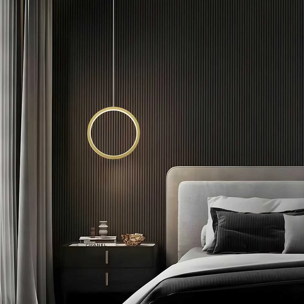 Lubinis šviestuvas Toolight Pakabinamas LED šviestuvas G112-CP Gold