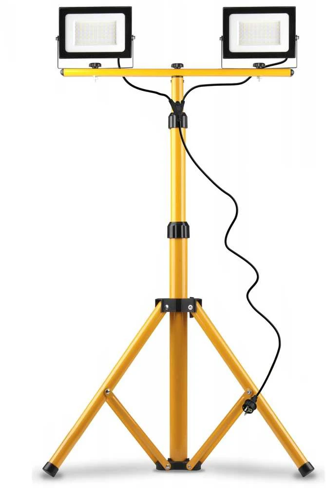 Lubinis šviestuvas Toolight Statybinė LED halogeninė ant stovo 2x30W RSL001-30N