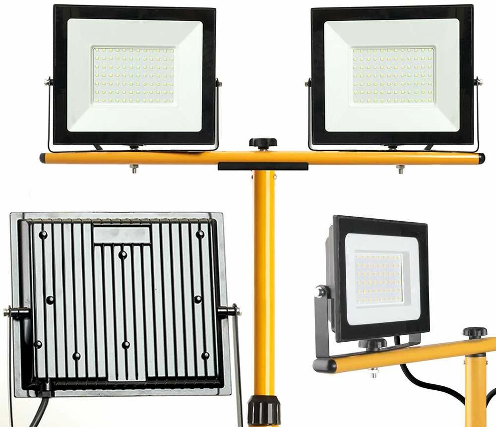 Lubinis šviestuvas Toolight Statybinė LED halogeninė ant stovo 2x30W RSL001-30N