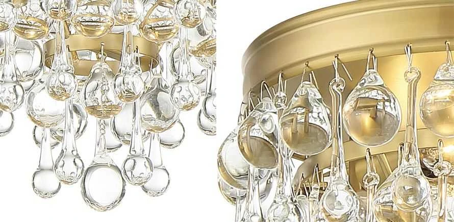 Lubinis šviestuvas Toolight Šviestuvas APP1621-3CP Gold