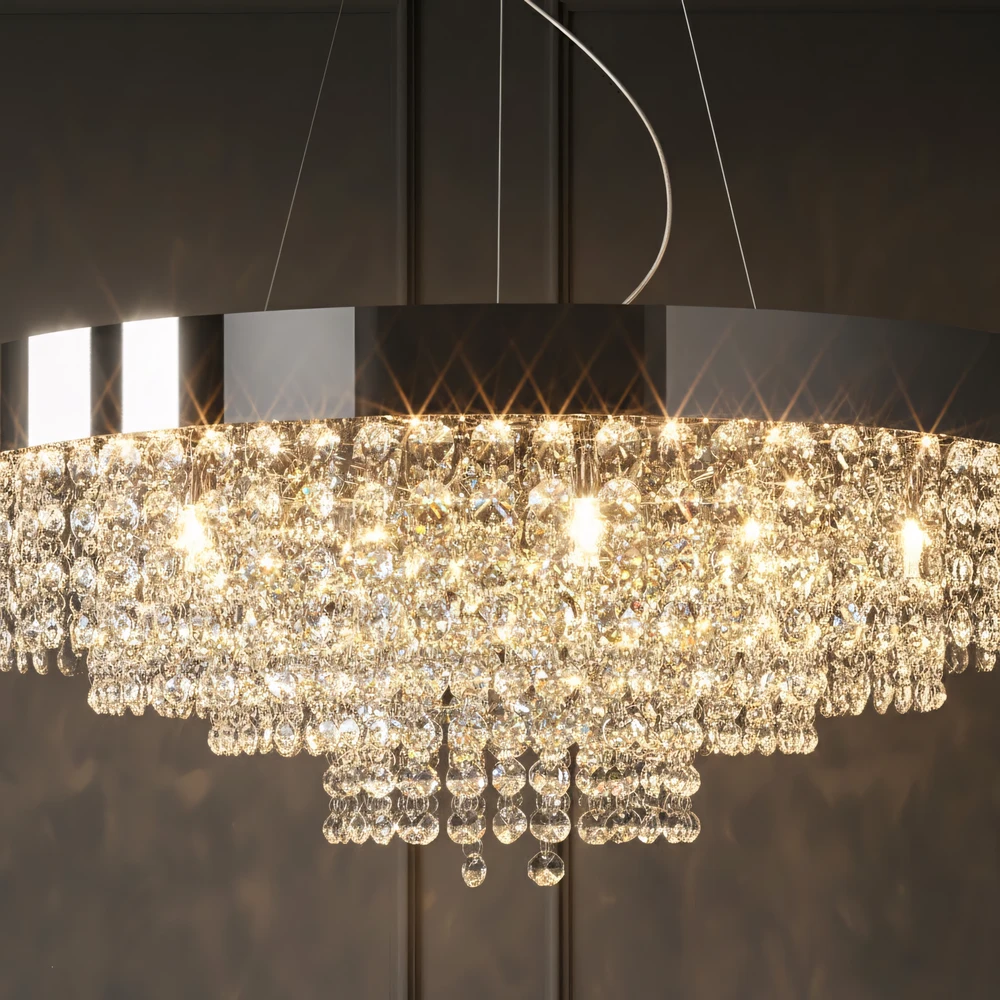 Lubinis šviestuvas Toolight Šviestuvas APP1786-16CP 60 Cm Chrome