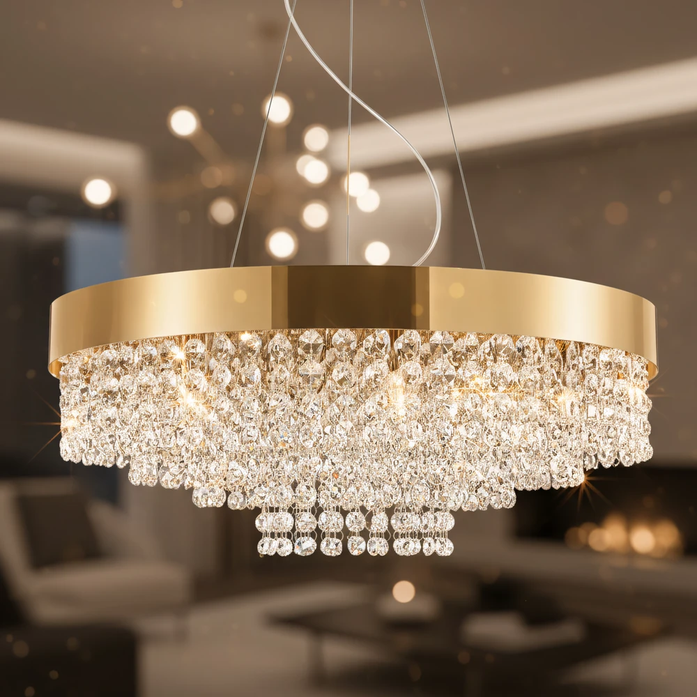 Lubinis šviestuvas Toolight Šviestuvas APP1787-16CP 60 Cm Gold