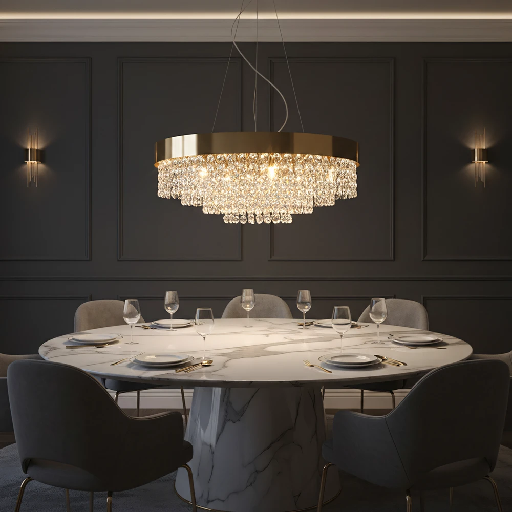 Lubinis šviestuvas Toolight Šviestuvas APP1787-16CP 60 Cm Gold