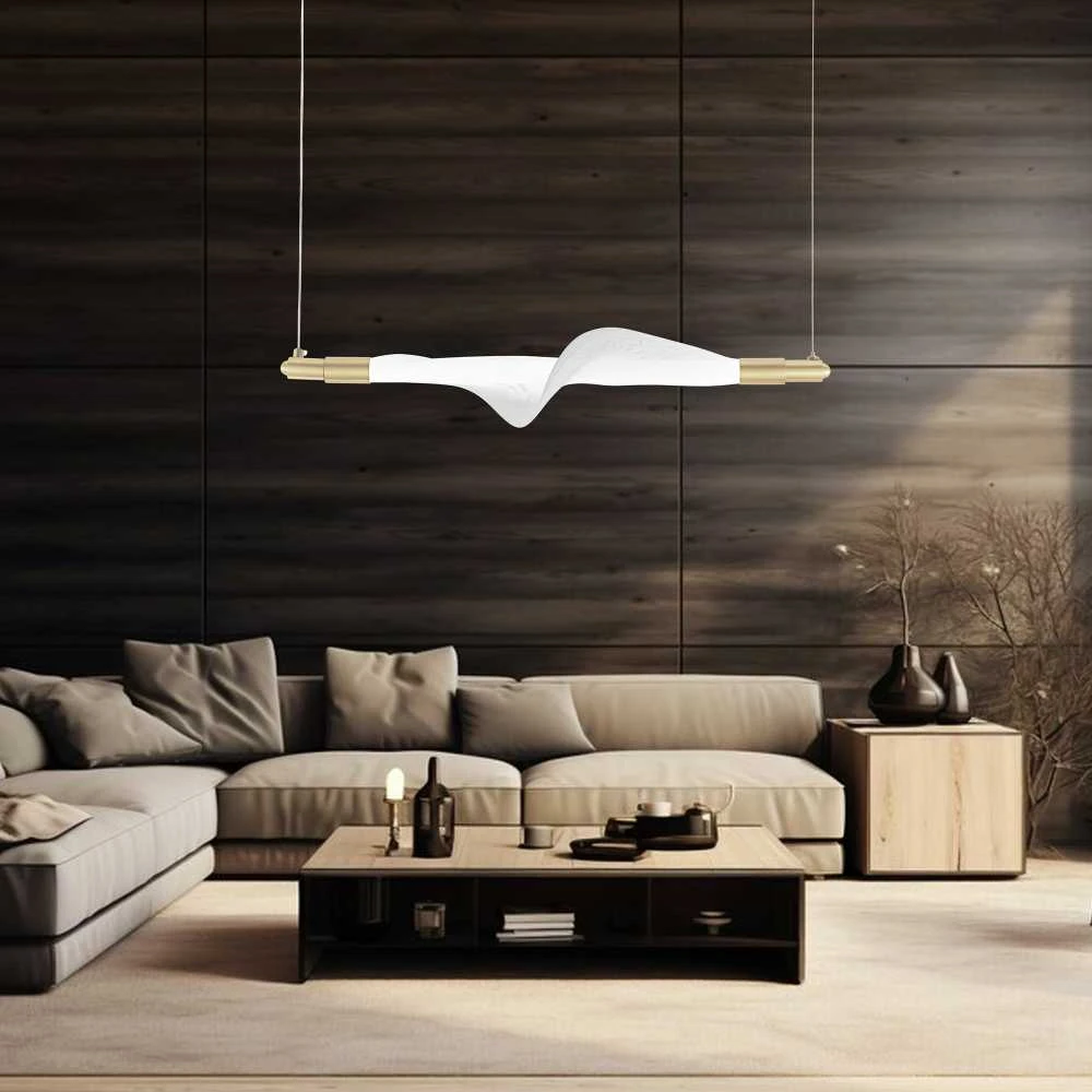 Lubinis šviestuvas Toolight Šviestuvas LED G011-CP Baltas/GOLD