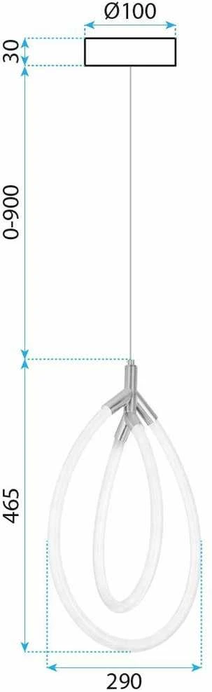 Lubinis šviestuvas Toolight Šviestuvas LED G017-CP Gold