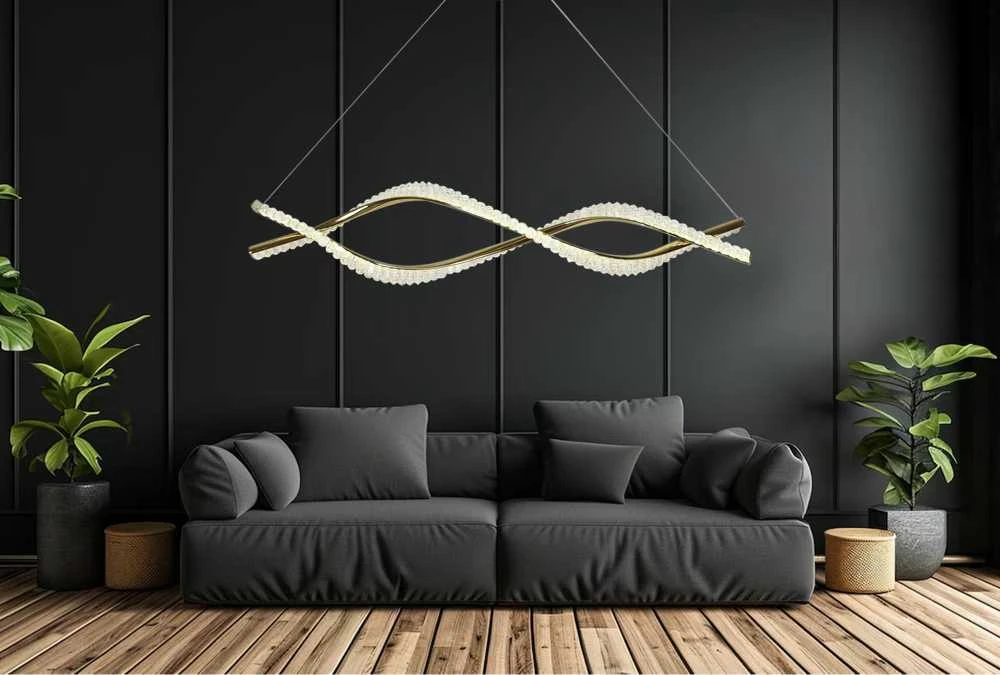 Lubinis šviestuvas Toolight Šviestuvas LED G033-CP Gold