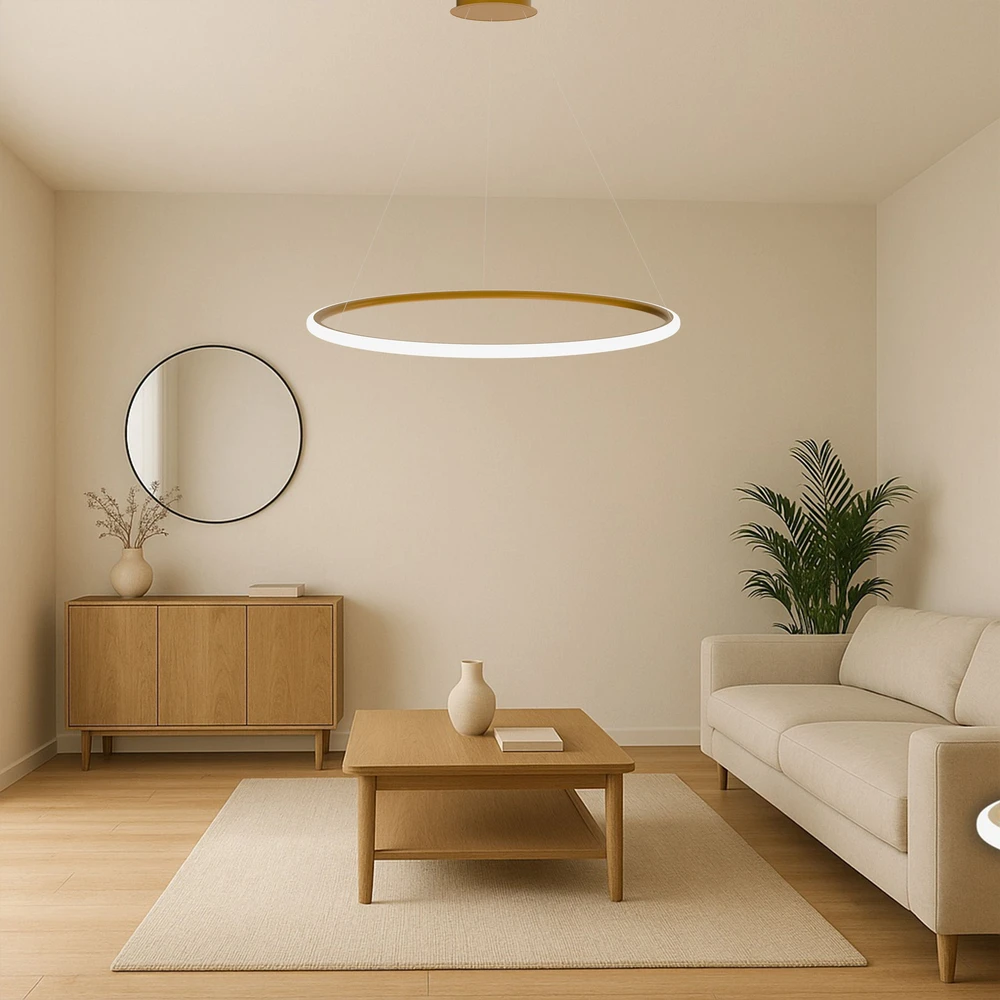 Lubinis šviestuvas Toolight Šviestuvas Led Lhj005-cp Gold