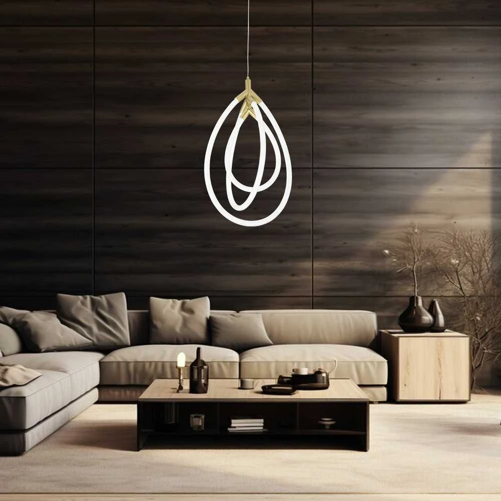 Lubinis šviestuvas Toolight Šviestuvas LED G018-CP Gold