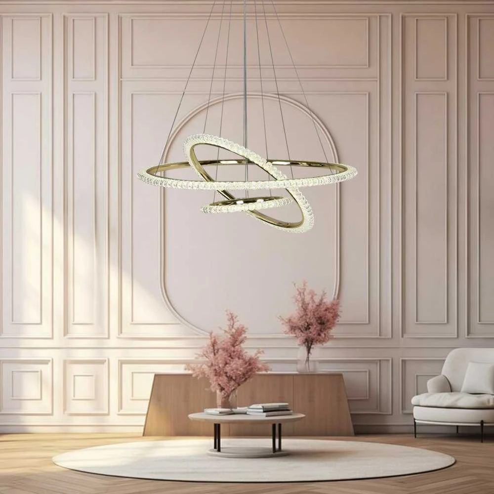 Lubinis šviestuvas Toolight Šviestuvas LED G036-CP Gold