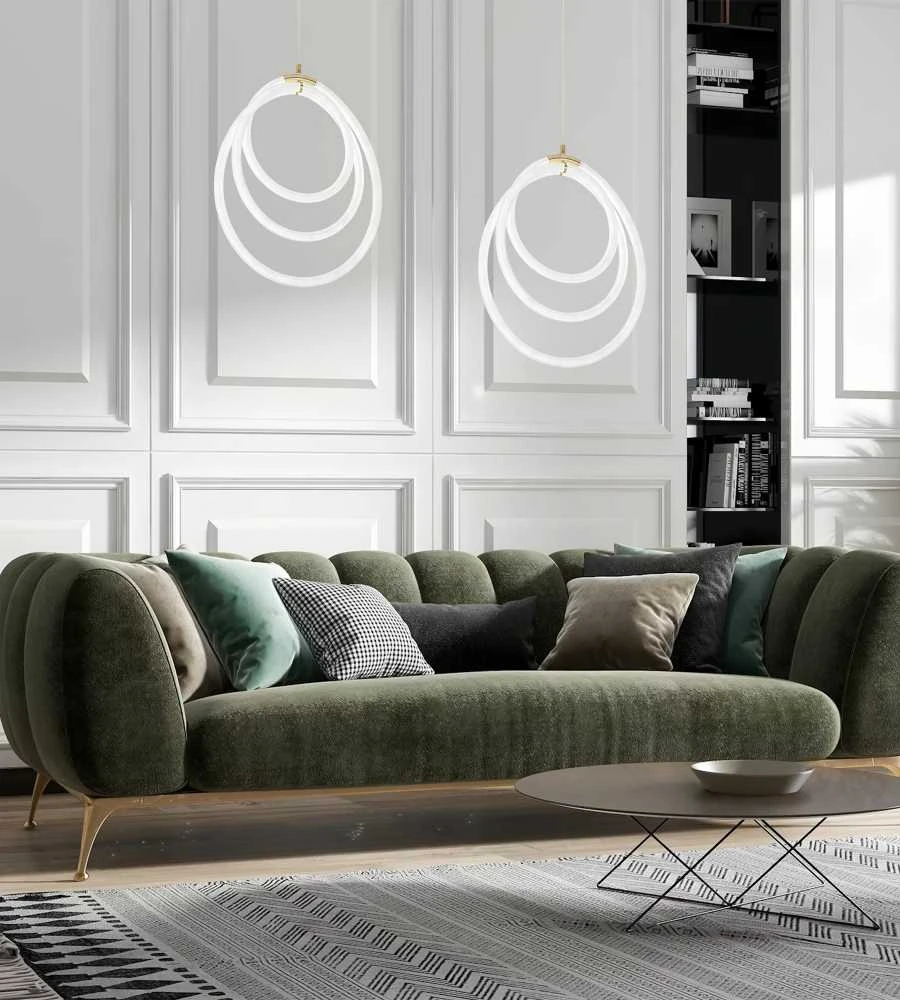 Lubinis šviestuvas Toolight Šviestuvas LED G016-CP Gold