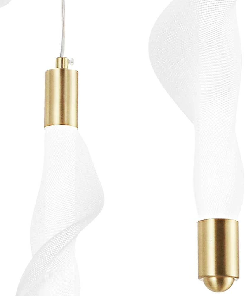 Lubinis šviestuvas Toolight Šviestuvas LED G009-3CPR Baltas/GOLD
