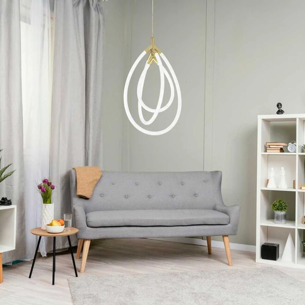 Lubinis šviestuvas Toolight Šviestuvas LED G018-CP Gold