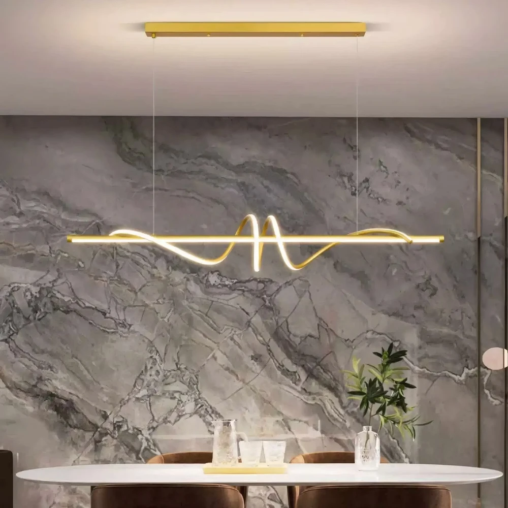 Lubinis šviestuvas Toolight Šviestuvas Led Lhj024-cp 120 Cm Gold