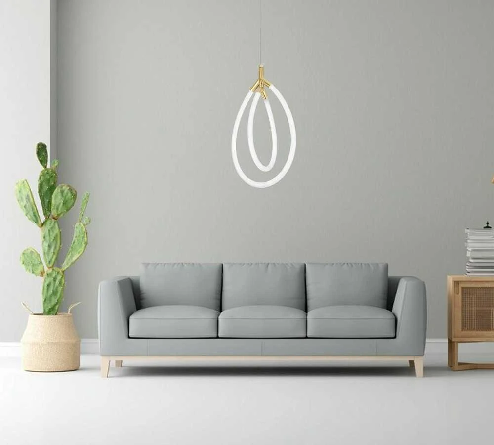 Lubinis šviestuvas Toolight Šviestuvas LED G017-CP Gold
