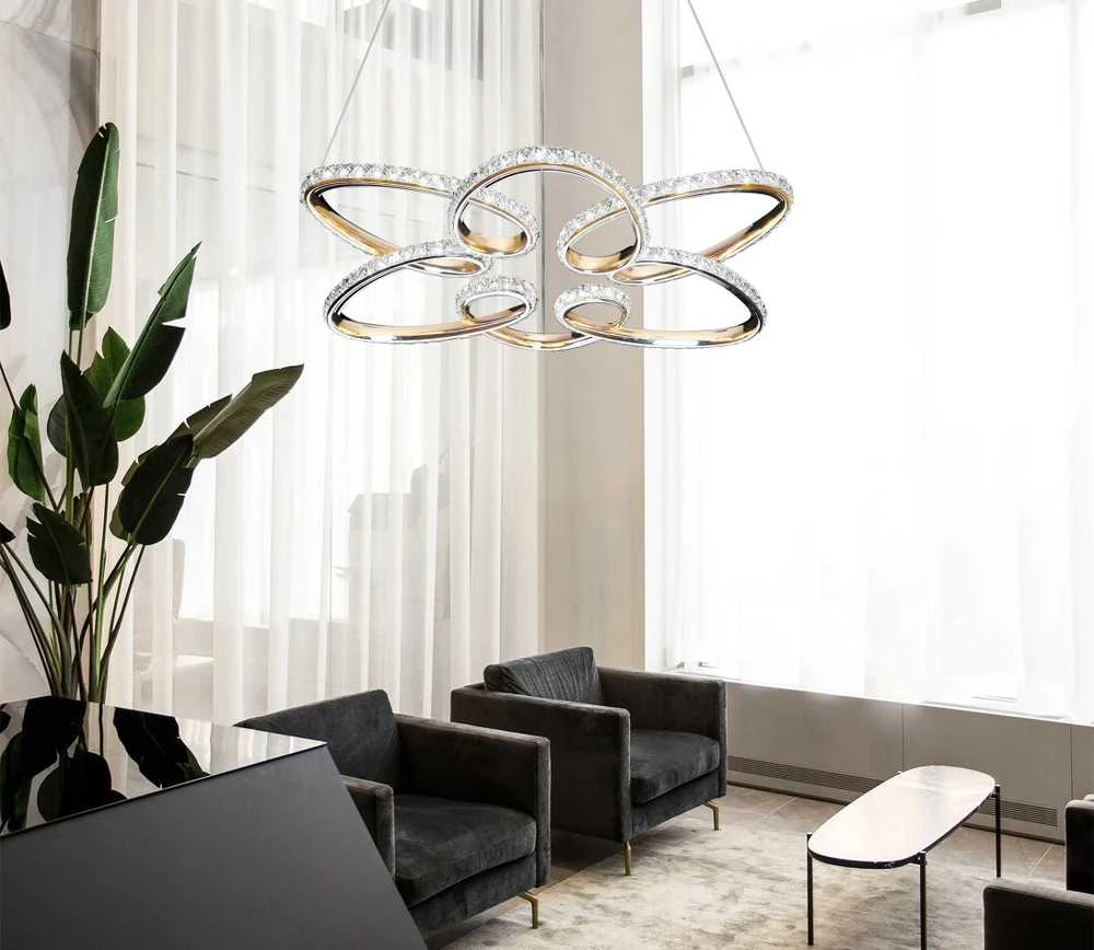 Lubinis šviestuvas Toolight Šviestuvas LED G001-CP Gold