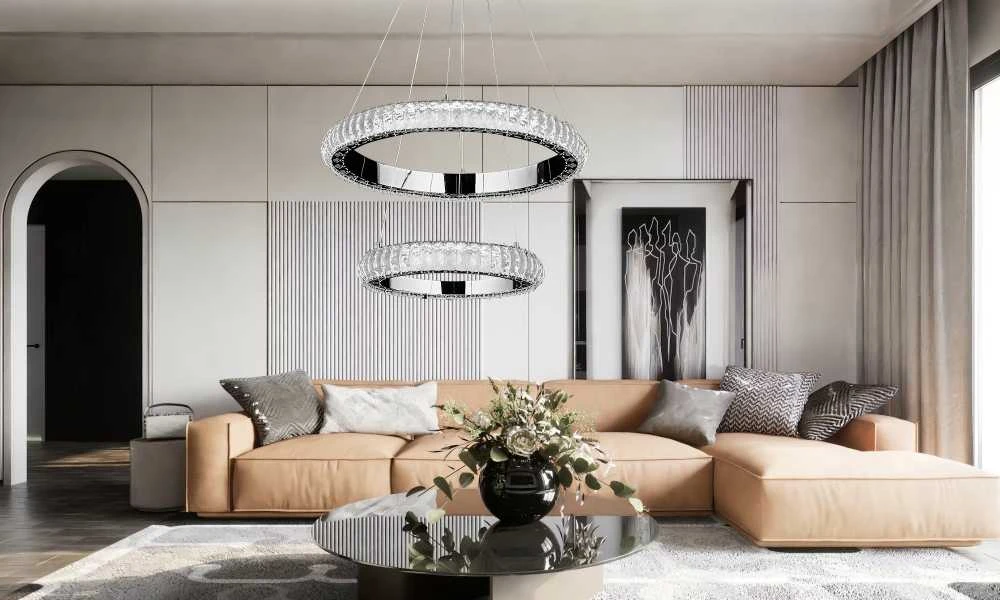 Lubinis šviestuvas Toolight Šviestuvas LED G044-2CP CHROME