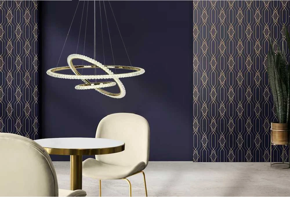 Lubinis šviestuvas Toolight Šviestuvas LED G036-CP Gold