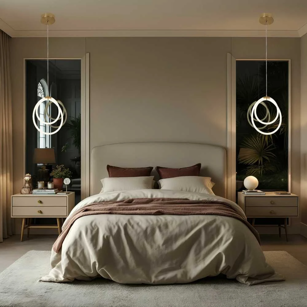 Lubinis šviestuvas Toolight Šviestuvas LED G021-CP Gold
