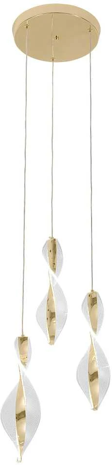 Lubinis šviestuvas Toolight Šviestuvas LED G028-3CP GOLD