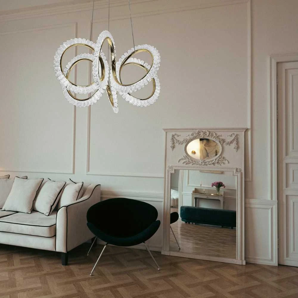 Lubinis šviestuvas Toolight Šviestuvas LED G037-CP Gold