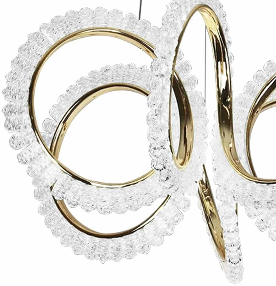 Lubinis šviestuvas Toolight Šviestuvas LED G037-CP Gold