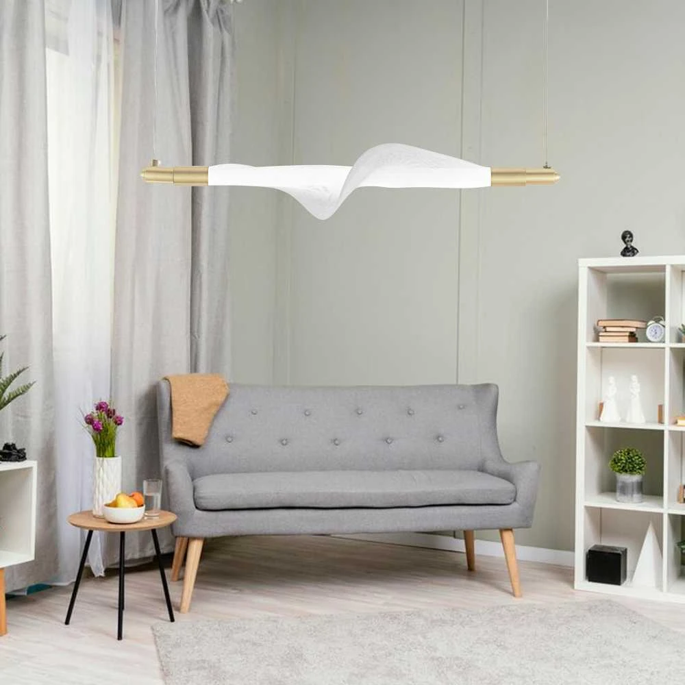 Lubinis šviestuvas Toolight Šviestuvas LED G011-CP Baltas/GOLD