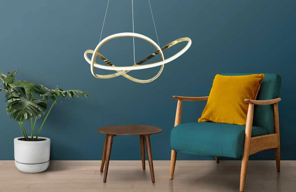 Lubinis šviestuvas Toolight Šviestuvas LED G078-1CP Gold