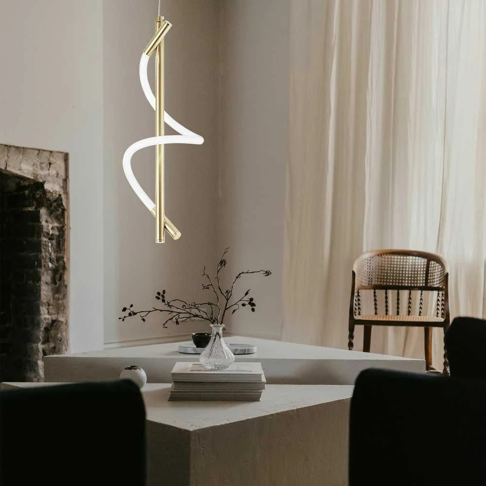 Lubinis šviestuvas Toolight Šviestuvas LED G015-CP Gold