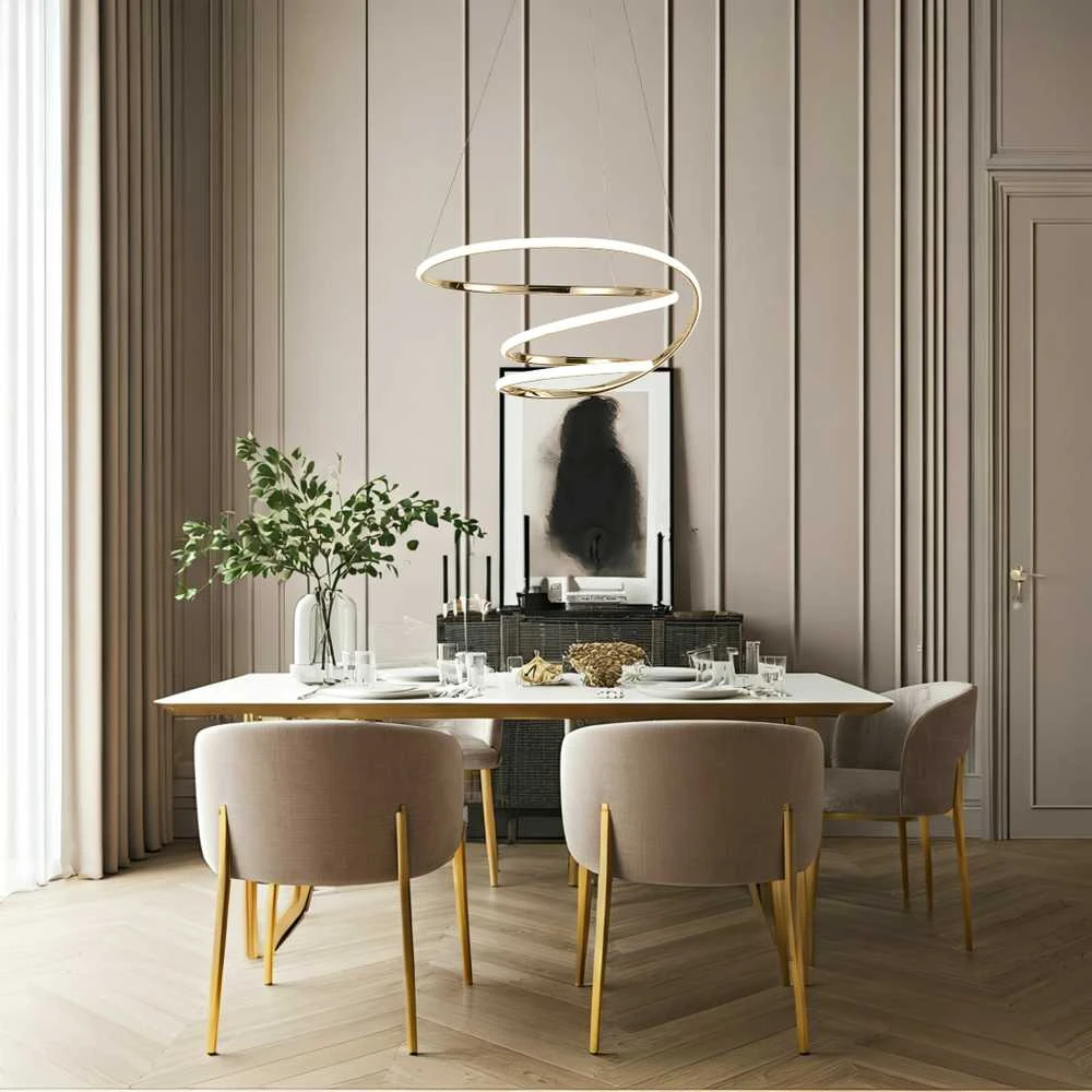 Lubinis šviestuvas Toolight šviestuvas LED G080-1CP Gold